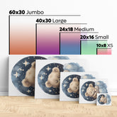 Sleeping Baby Bear - High-Quality Canvas Print | Custom Photo Canvas Print, Also Custom Canvas Prints with Your Photos